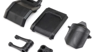 los264001. Pull Rod, Knuckle & Skid Plates: Promoto-MX