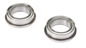 los267000. 8 x 12 x 3.5mm Ball Bearing, Flanged, Rubber (2)