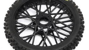 los46004. Dunlop MX53 Front Tire Mounted, Black: Promoto-MX